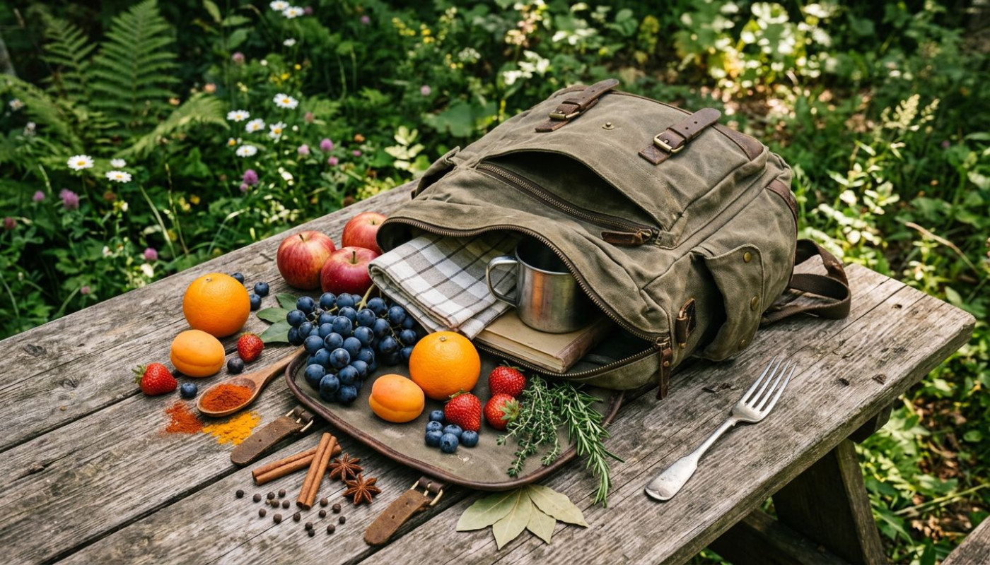 Du sac à dos à la fourchette : préparer son voyage sous l’angle culinaire